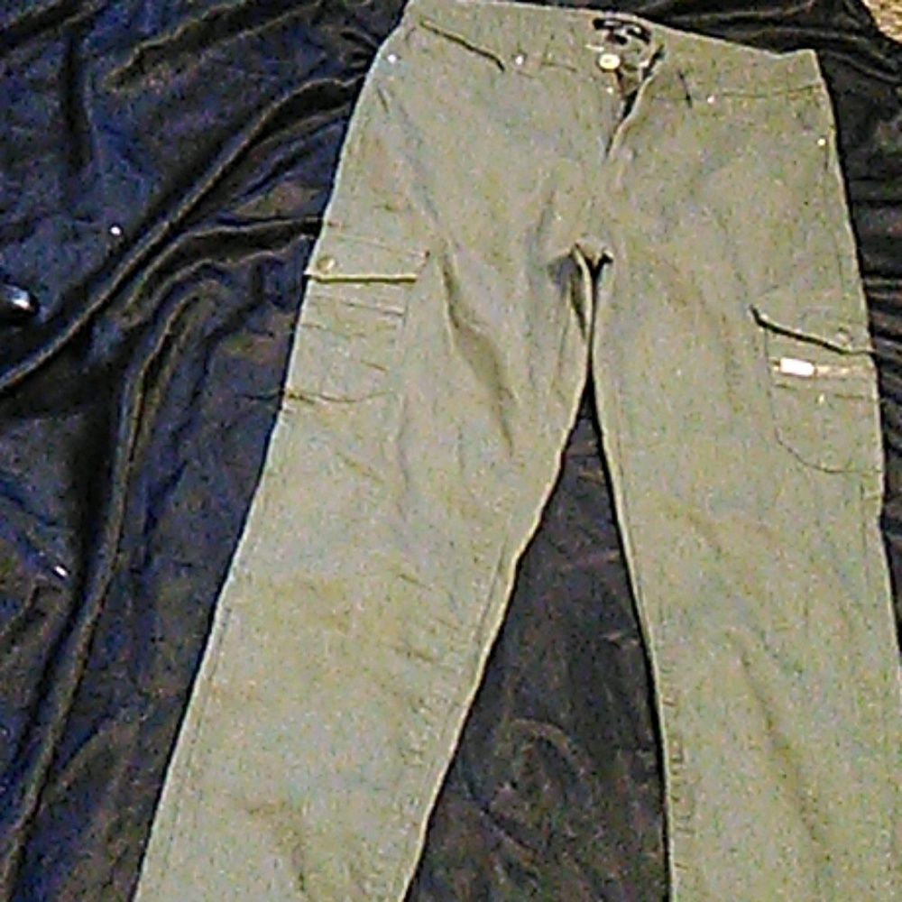 New Look Olive Green Skinny Jeans